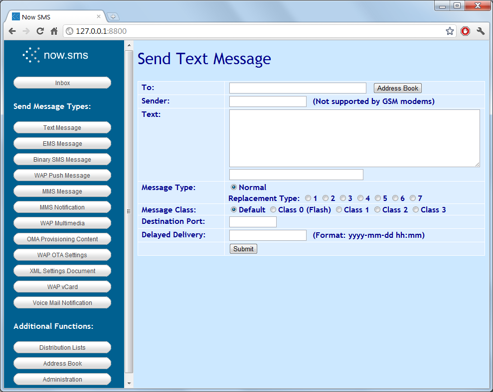 docwebsendtext